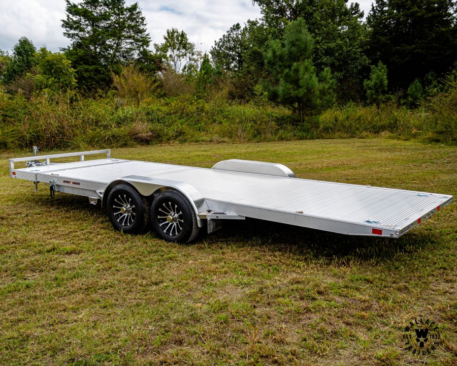 New 2027 Sport Haven 20' 10K ALUMINUM OPEN TILT Car Hauler