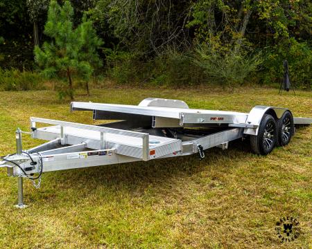 New 2027 Sport Haven 20' 10K ALUMINUM OPEN TILT Car Hauler