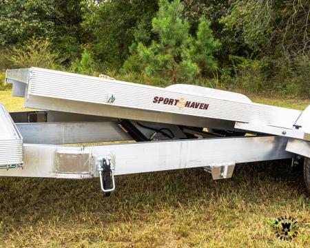 New 2027 Sport Haven 20' 10K ALUMINUM OPEN TILT Car Hauler