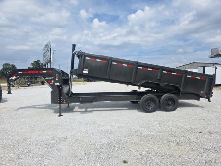 New 2027 MAXX-D 83 X 20 DSX TANDEM HD GN DUMP W/ 3' SIDES/ 7GA FLOOR/ 10GA SIDES/ HYDRO JACKS/ SLIDE IN RAMPS