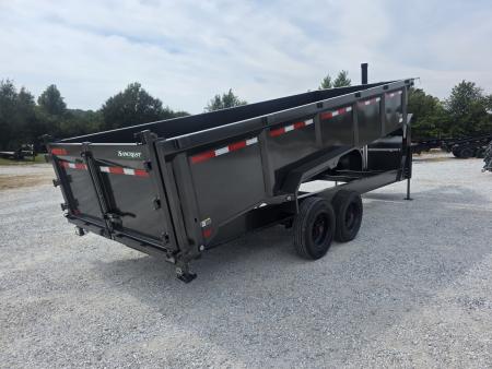 New 2027 MAXX-D 83 X 20 DSX TANDEM HD GN DUMP W/ 3' SIDES/ 7GA FLOOR/ 10GA SIDES/ HYDRO JACKS/ SLIDE IN RAMPS