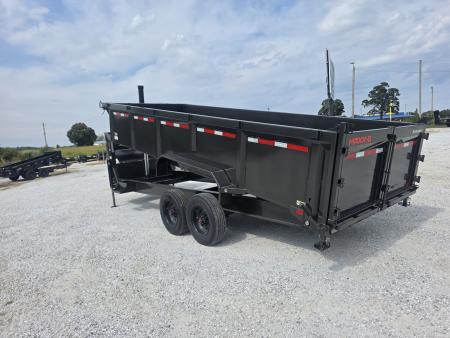 New 2027 MAXX-D 83 X 20 DSX TANDEM HD GN DUMP W/ 3' SIDES/ 7GA FLOOR/ 10GA SIDES/ HYDRO JACKS/ SLIDE IN RAMPS