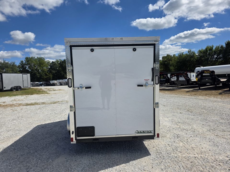 New 2027 Rock Solid 6x10 Single Axle Cargo W/ .080 Exterior, Ramp Door & 6'6 HEIGHT