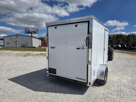 New 2027 Rock Solid 6x10 Single Axle Cargo W/ .080 Exterior, Ramp Door & 6'6 HEIGHT