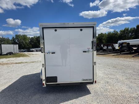 New 2027 Rock Solid 6x10 Single Axle Cargo W/ .080 Exterior, Ramp Door & 6'6 HEIGHT