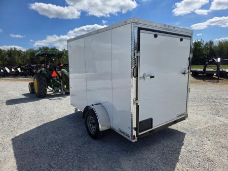 New 2027 Rock Solid 6x10 Single Axle Cargo W/ .080 Exterior, Ramp Door & 6'6 HEIGHT