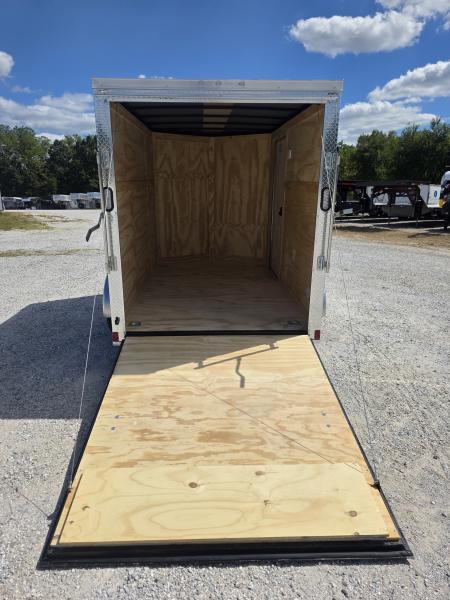 New 2027 Rock Solid 6x10 Single Axle Cargo W/ .080 Exterior, Ramp Door & 6'6 HEIGHT