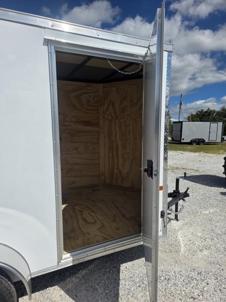 New 2027 Rock Solid 6x10 Single Axle Cargo W/ .080 Exterior, Ramp Door & 6'6 HEIGHT