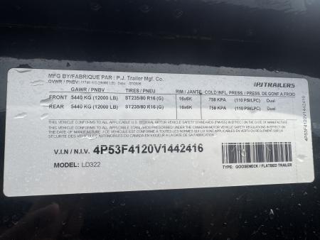 New 2027 PJ Trailers LD32GN Deckover Trailer