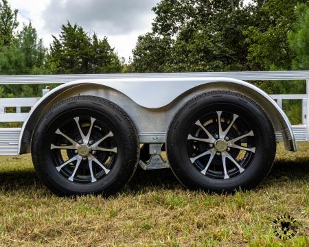 New 2027 Sport Haven 7X16 7K DELUXE Utility Trailer W/ LATERAL REMOVABLE RAMPS