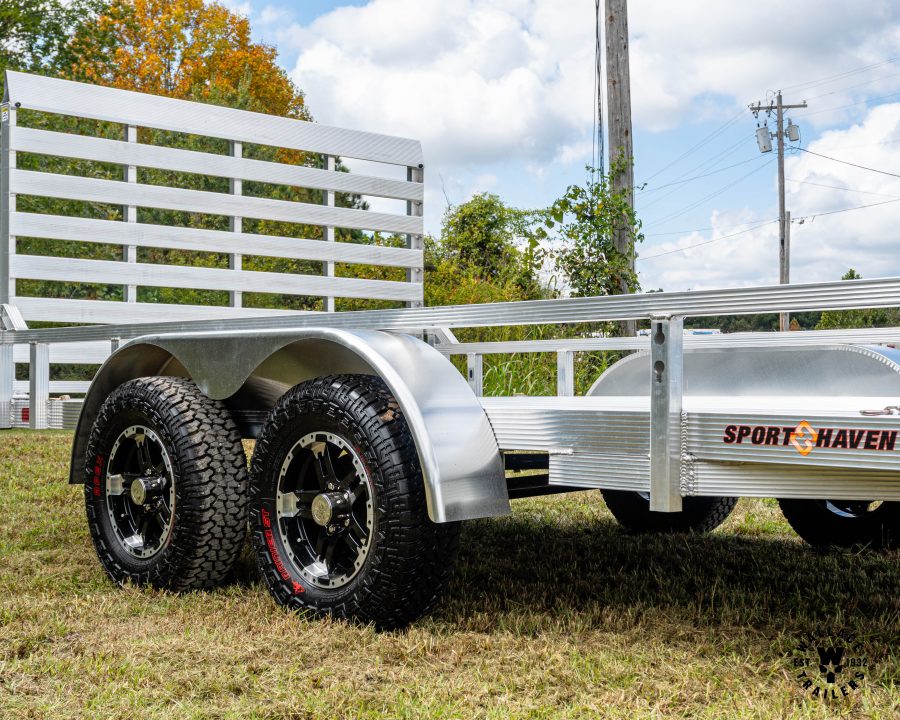 New 2027 Sport Haven 7X14 7K ALUMINUM Utility Trailer