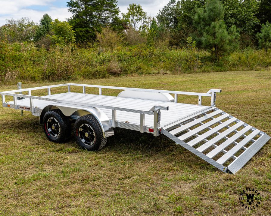 New 2027 Sport Haven 7X14 7K ALUMINUM Utility Trailer