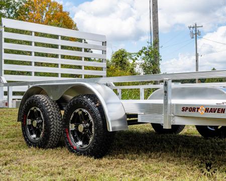 New 2027 Sport Haven 7X14 7K ALUMINUM Utility Trailer
