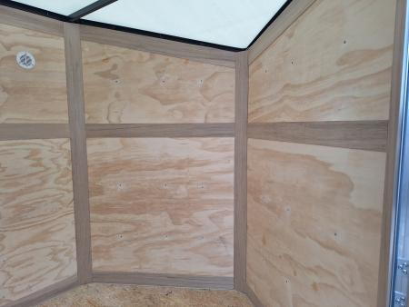 New 7x16 Cargo / Enclosed Trailer W/ Ramp Door