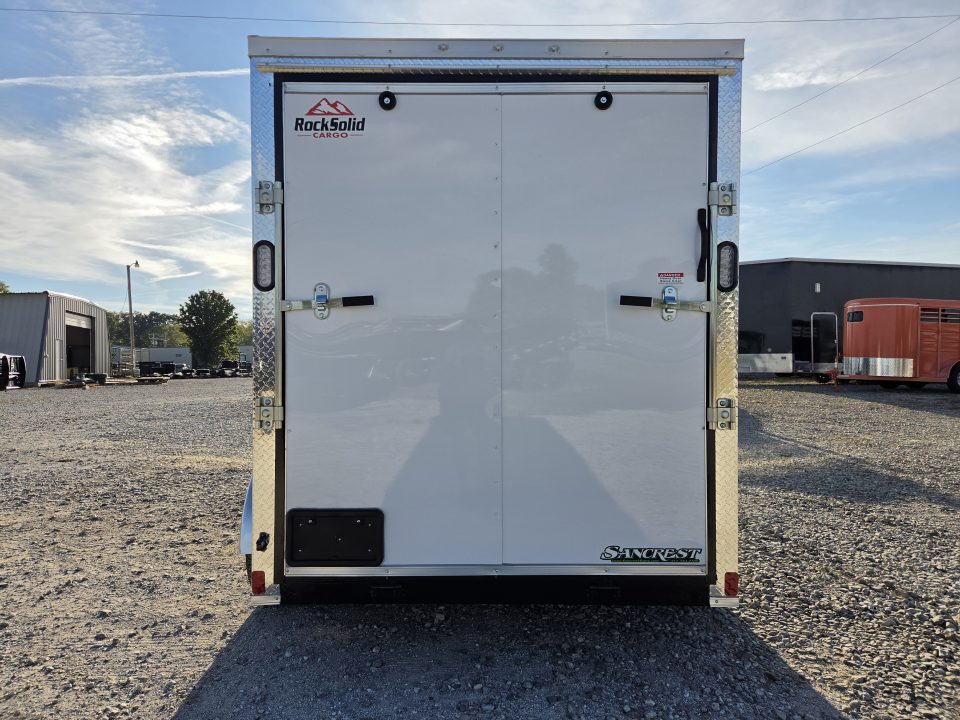 New 2027 Rock Solid 6X12 TANDEM 7K CARGO W/6' 6" HEIGHT & RAMP DOOR