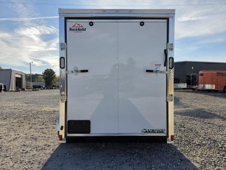 New 2027 Rock Solid 6X12 TANDEM 7K CARGO W/6' 6" HEIGHT & RAMP DOOR