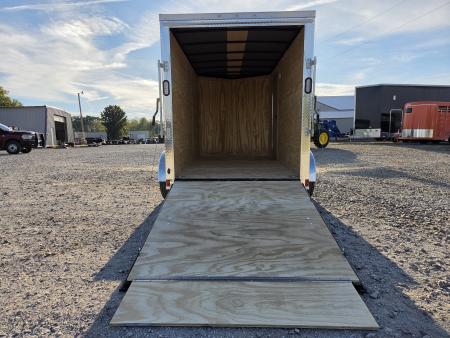 New 2027 Rock Solid 6X12 TANDEM 7K CARGO W/6' 6" HEIGHT & RAMP DOOR