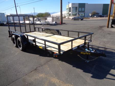 New 2027 Big Tex Trailer * 60PI-16 * 16Ft Tandem Axle Utility Trailer w/ Ramp Gate