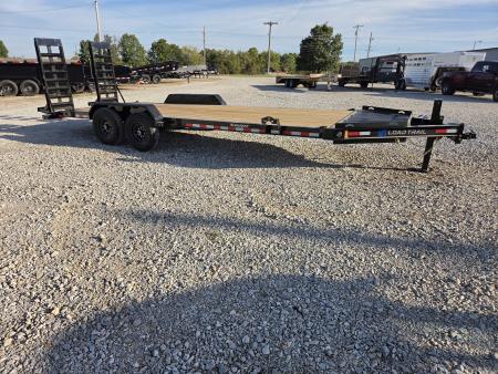 New 2027 Load Trail 83X22 TANDEM 14K EQUIPMENT HAULER W/WIDE STANDUPS & FULL TONGUE TOOLBOX