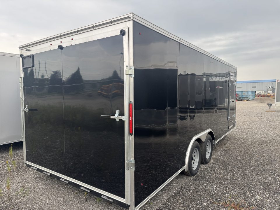 New NEW 2026 8.5X20 ENCLOSED CARGO RACE TRAILER IN STOCK