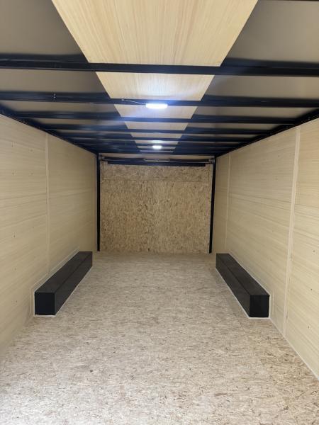 New NEW 2026 8.5X20 ENCLOSED CARGO RACE TRAILER IN STOCK