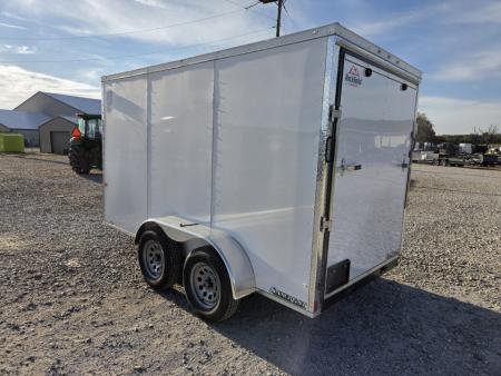 New 2027 Rock Solid 6X12 TANDEM 7K CARGO W/6' 6" HEIGHT & RAMP DOOR