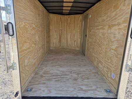 New 2027 Rock Solid 6X12 TANDEM 7K CARGO W/6' 6" HEIGHT & RAMP DOOR