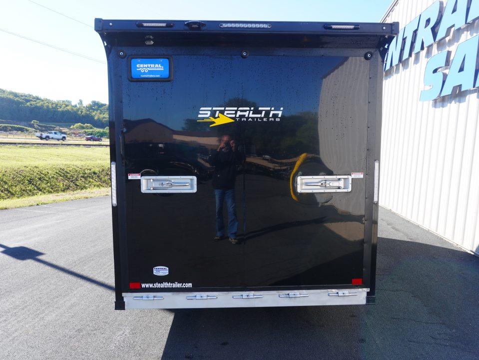 New 2025 Stealth Trailers 7.5x19 Predator Snowmobile Trailer