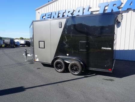 New 2025 Stealth Trailers 7.5x19 Predator Snowmobile Trailer