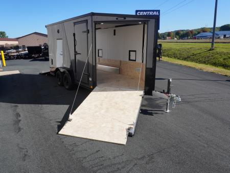 New 2025 Stealth Trailers 7.5x19 Predator Snowmobile Trailer