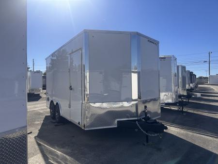 New 2027 Formula Trailers 8.5 X 16 FT ENCLOSED V-NOSE CARGO TRAILER RAMP DOOR 7 FT INTERIOR HEIGHT 10K GVWR