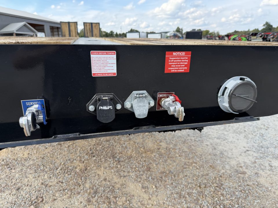 New 2027 Behnke 102"X45' 30 Ton Step Deck Trailer | PAVER RAMPS AIR RIDE