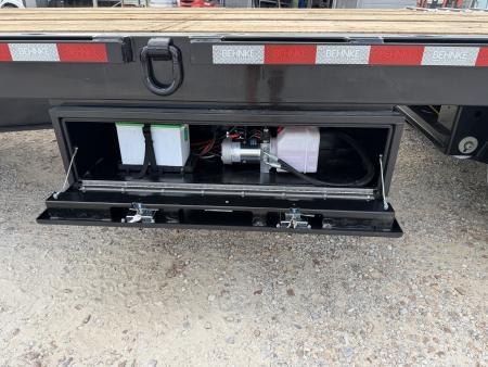 New 2027 Behnke 102"X45' 30 Ton Step Deck Trailer | PAVER RAMPS AIR RIDE