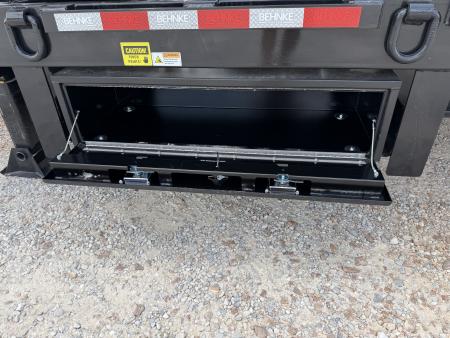 New 2027 Behnke 102"X45' 30 Ton Step Deck Trailer | PAVER RAMPS AIR RIDE