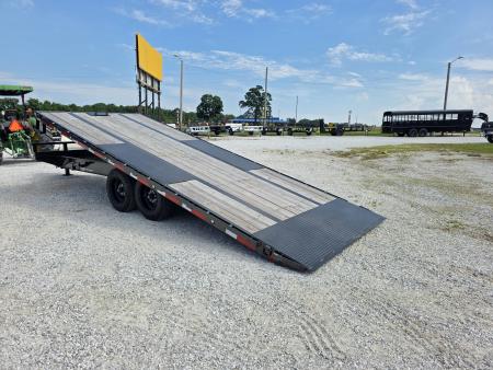 Used 2025 MAXX-D 102X22 TANDEM 16K FULL TILT W/ WINCH PLATE & WIRELESS REMOTE Tilt Trailer