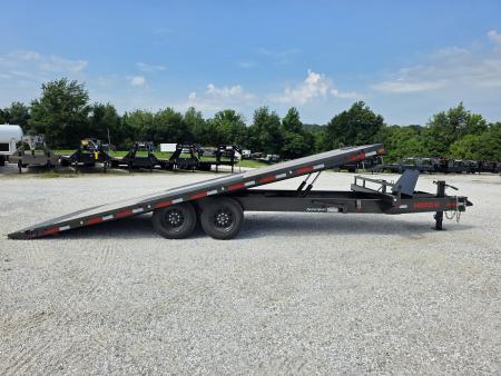 Used 2025 MAXX-D 102X22 TANDEM 16K FULL TILT W/ WINCH PLATE & WIRELESS REMOTE Tilt Trailer