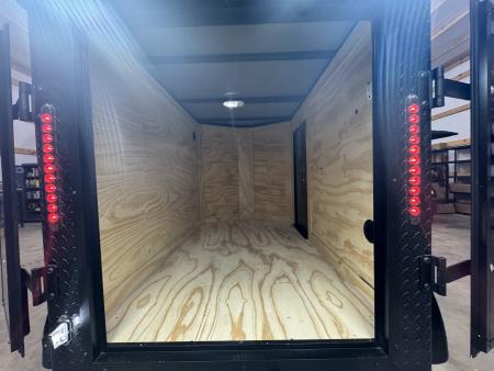 New 2027 PowerLine Cargo 4x6SA Cargo / Enclosed Trailer