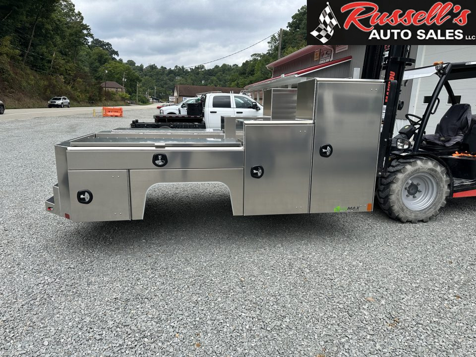 New Martin Truck Bodies Aluminum Gooseneck Service Body DRW 84" CA Cab and Chassis 57" Tall Front Box SMOOTH APPEARANCE Gooseneck Bodies