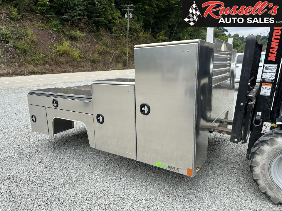 New Martin Truck Bodies Aluminum Gooseneck Service Body DRW 84" CA Cab and Chassis 57" Tall Front Box SMOOTH APPEARANCE Gooseneck Bodies