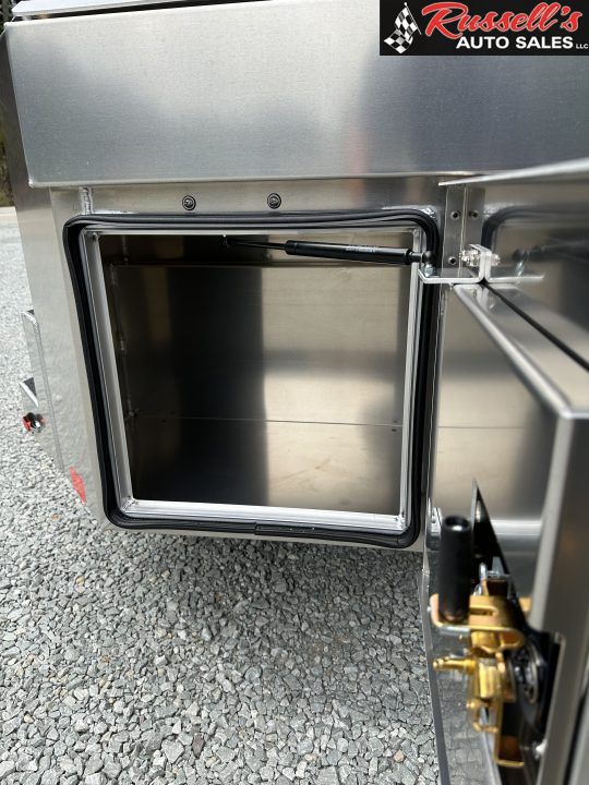 New Martin Truck Bodies Aluminum Gooseneck Service Body DRW 84" CA Cab and Chassis 57" Tall Front Box SMOOTH APPEARANCE Gooseneck Bodies