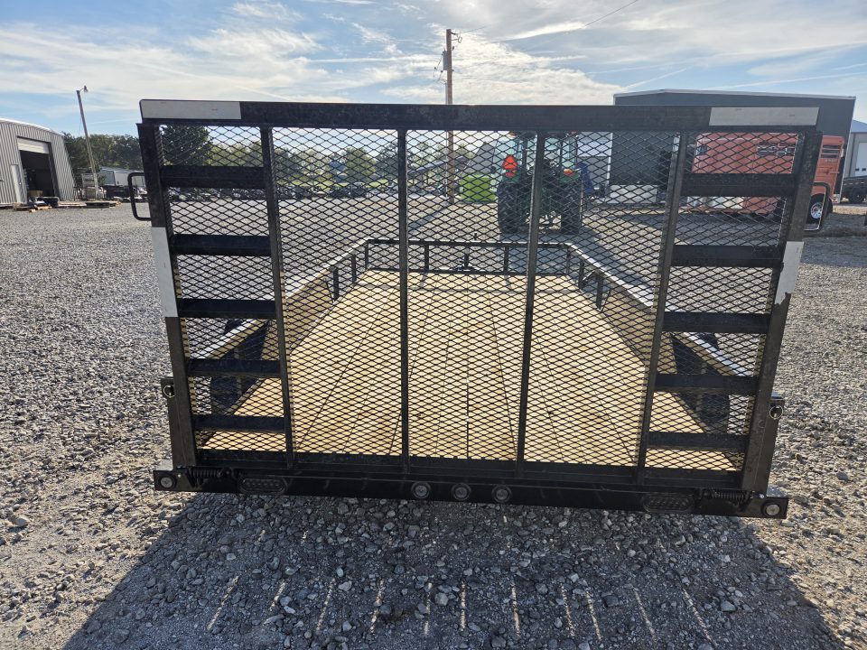 New 2027 Load Trail 83X14 TANDEM 7K TUBETOP UTILITY W/4' SPRING GATE
