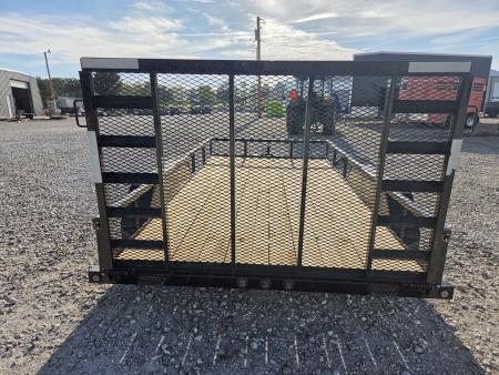New 2027 Load Trail 83X14 TANDEM 7K TUBETOP UTILITY W/4' SPRING GATE
