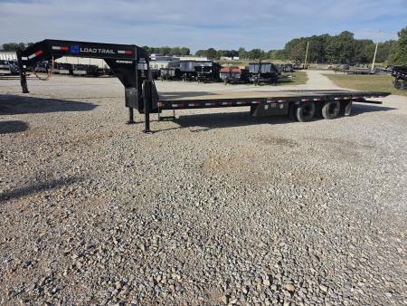 New 2027 Load Trail 102X32 TANDEM LO-PRO GOOSENECK W/12' CLETED HYDROTAIL 10K AXLES HDSS & HYDROJACKS