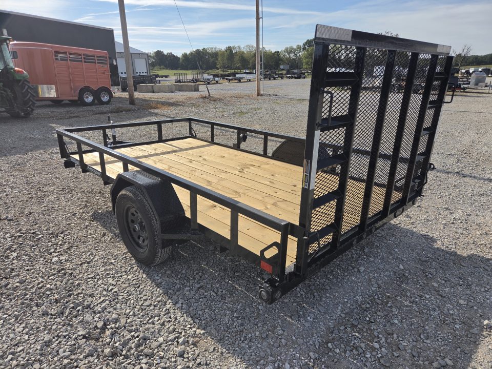 New 2027 Load Trail 77X12 SINGLE 3.5K TUBETOP UTILITY W/4' SPRING GATE
