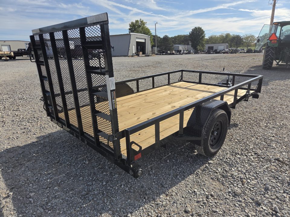 New 2027 Load Trail 77X12 SINGLE 3.5K TUBETOP UTILITY W/4' SPRING GATE
