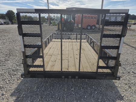 New 2027 Load Trail 77X12 SINGLE 3.5K TUBETOP UTILITY W/4' SPRING GATE