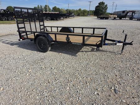 New 2027 Load Trail 77X12 SINGLE 3.5K TUBETOP UTILITY W/4' SPRING GATE