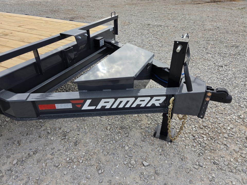 New 2027 Lamar 102X24 TANDEM 14K DECKOVER W/MAX RAMPS