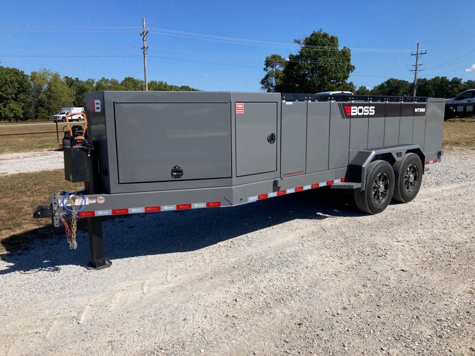 New 2027 Boss Trailers TANDEM 14K 880 GALLON DIESEL FUEL TRAILER W/ 30 GPM ENGINE, DEF TANK, HYDROJACK & AIR COMPRESSOR Fuel Trailer