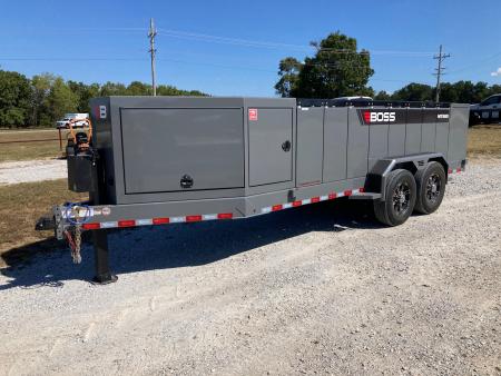 New 2027 Boss Trailers TANDEM 14K 880 GALLON DIESEL FUEL TRAILER W/ 30 GPM ENGINE, DEF TANK, HYDROJACK & AIR COMPRESSOR Fuel Trailer